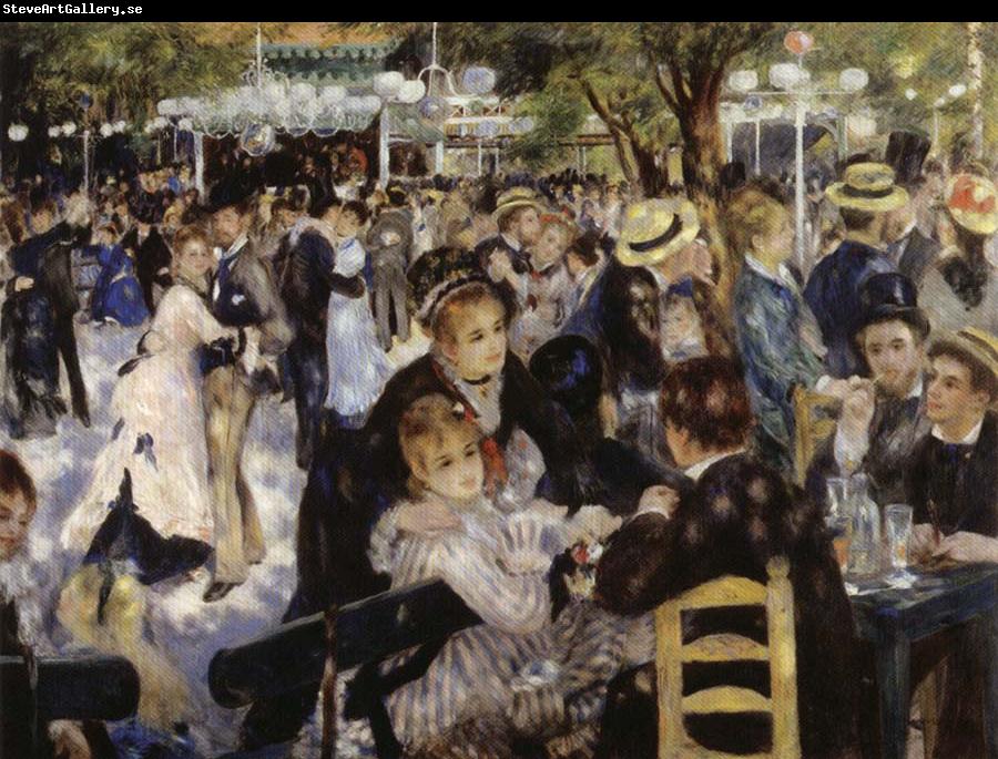 Pierre-Auguste Renoir Dance at the Moulin de la Galette